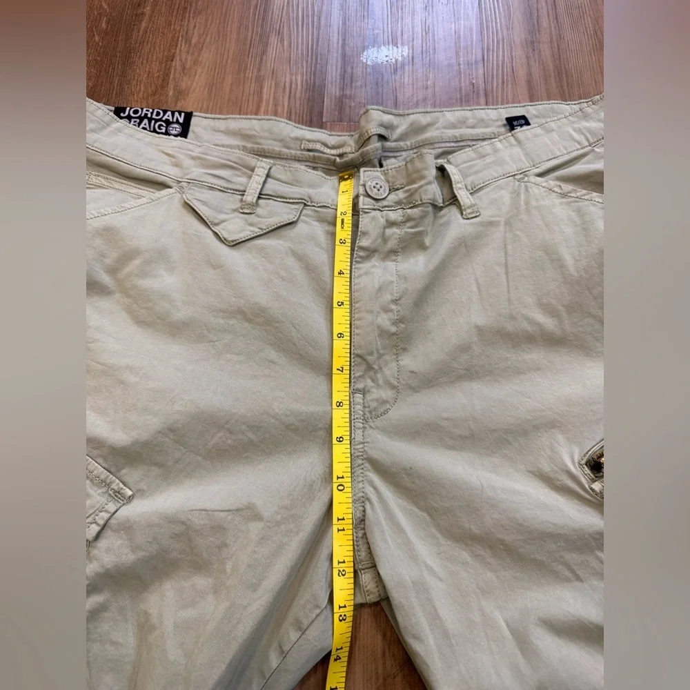 Jordan Craig Men’s Cargo Utility Jogger Pants in Army Green, size 42 Waist